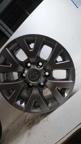 2017 Toyota Tacoma 16x7 alloy 6 spoke Y spoke machined and dark Used OEM wheel used OEM wheel