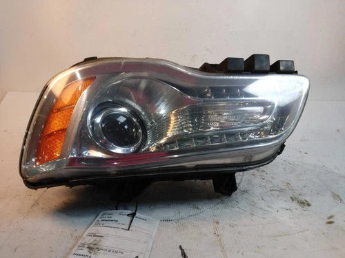 2013 Chrysler 300 chrome bezel halogen Left G Used OEM headlight used OEM headlight