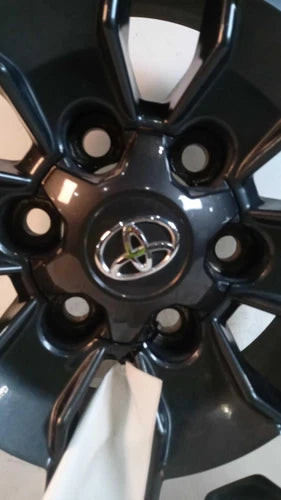 2015 Toyota Tacoma 16x7 alloy 6 spoke black Used OEM wheel used OEM wheel