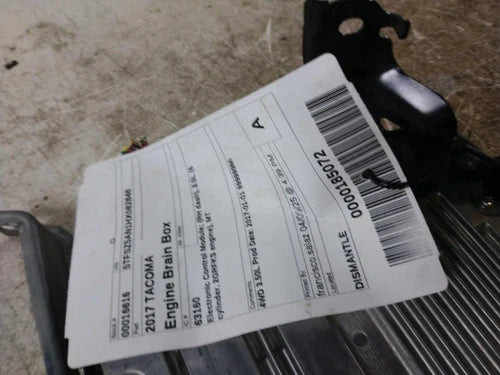 2017 Toyota Tacoma Electronic Control Mod Used OEM engine control module used OEM engine control module