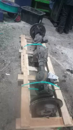 Used OEM Dodge DURANGO Rear Drive Axle Assembly Black 2005 230K Miles used OEM axle assembly