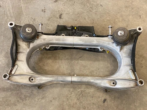 10-15 LEXUS IS250 CONVERTIBLE FRONT SUBFRAME ENGINE CRADLE OEM LOT679 used OEM rear subframe and crossmember