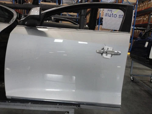 2013 Buick LaCrosse Left Front Door Silver OEM Used 6 Mo Warranty used OEM complete door assembly