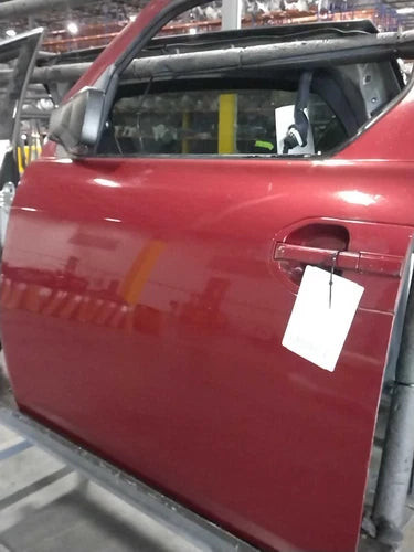 2008 Honda Element Left Front Driver Side Red OEM Door Used Salvage used OEM complete door assembly