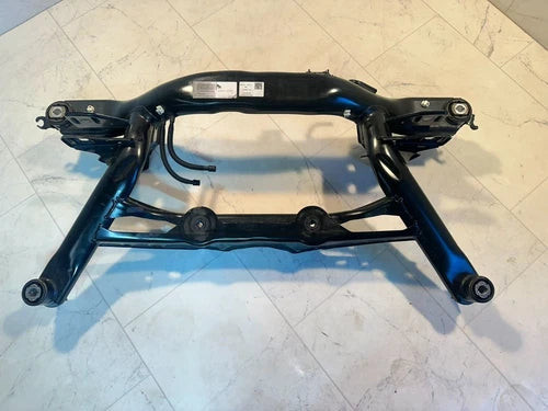 2019- 2023 AUDI VW QUATTRO 2.0L REAR SUBFRAME CROSSMEMBER CRADLE OEM 5Q0505235J used OEM rear subframe and crossmember