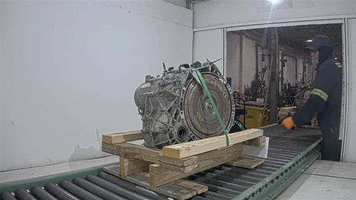2009 Honda Accord 3.5L Automatic Transmission Used OEM Grey 181K Miles used OEM transmission assembly