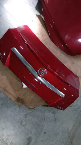 2014 Cadillac Cts Sdn VIN A 4th digit New Style w/o spoiler Used OEM deck lid used OEM deck lid