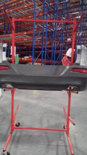 2017 Jeep Cherokee Rear Bumper Assembly OEM Silver Used 6 Mo Warranty used OEM bumper cover