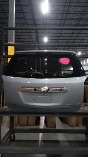 2015 Chevrolet Equinox Silver OEM Deck Lid Trunk Hatch Used Salvage Part used OEM deck lid