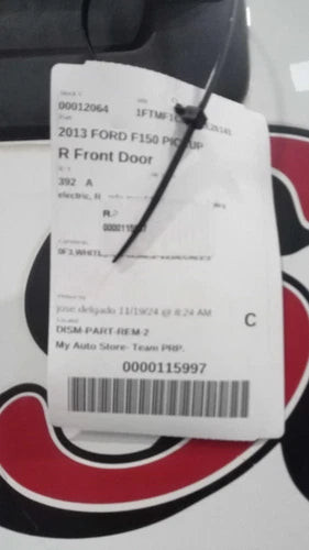 2013 Ford f150 pickup electric R Used OEM complete door assembly used OEM complete door assembly