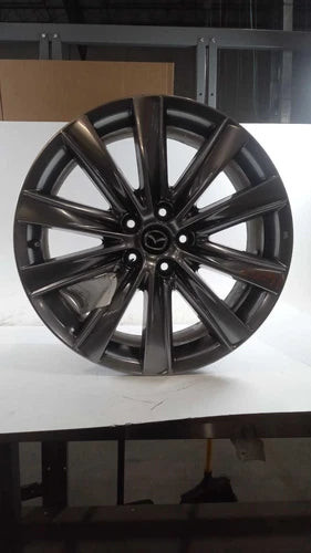 2018 Mazda 6 OEM 19" Brown Polished Wheel 4DR Sedan Used 45000 Miles used OEM wheel