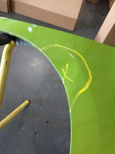 2016 Chevrolet Spark Front Right Fender OEM Green Used 119k Miles used OEM fender