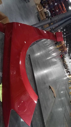 Used OEM Red Fender Front Left Fits 2010 Audi Q5 OEM OEM OEM used OEM fender