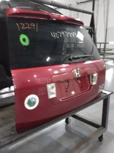 2004 Honda Pilot Tailgate OEM Red Fits EX 03-05 SUV Used Salvage used OEM liftgate or tailgate