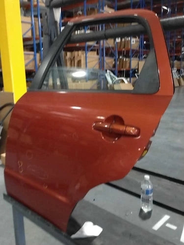 Suzuki SX4 2011 Left Front Door Orange OEM Used 4WD 2.0L used OEM complete door assembly