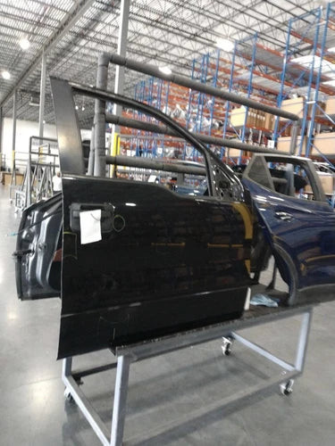 2014 Ford F150 Right Front Door Black OEM Used 4WD Pickup used OEM complete door assembly