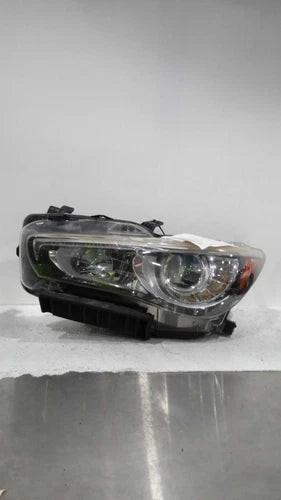 2014 Infiniti Q50 Left Headlight Assembly OEM Used Tested 6 Month Warranty used OEM headlight