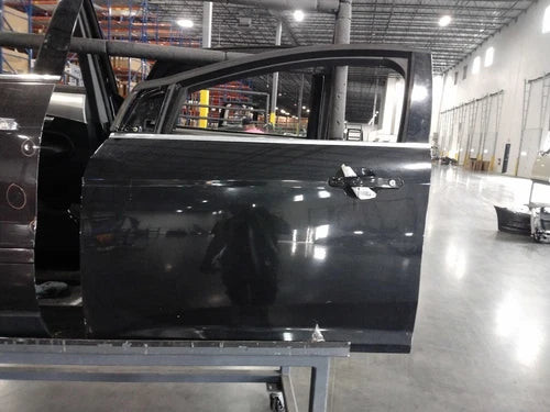2012 Ford Focus Left Front Door Black OEM Used Salvage Repair Part used OEM complete door assembly