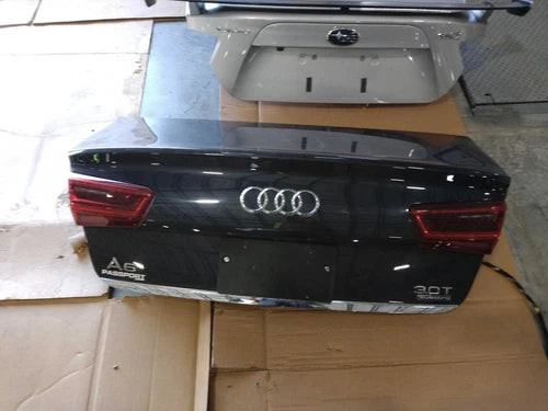 2016 Audi A6 Blue Deck Lid OEM Used for Quattro Models used OEM deck lid