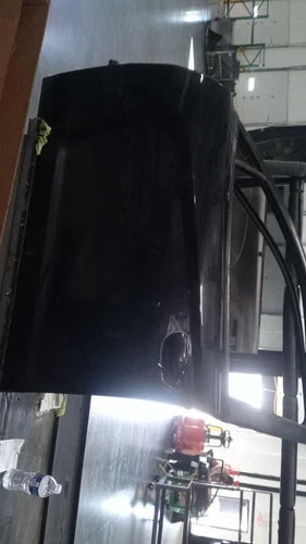 2013 Dodge Charger Left Front Door Black OEM Used Surface Scratches used OEM complete door assembly
