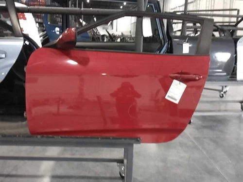2016 Hyundai Veloster Left Front Red OEM Used Door Dent 3DR CPE used OEM complete door assembly