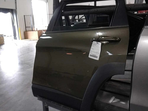 2015 Jeep Cherokee Left Green OEM Door L Side Used Salvage Part used OEM complete door assembly