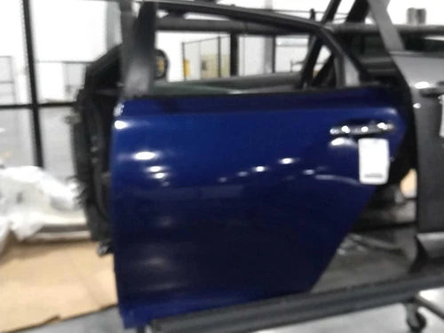 2020 Kia Optima Blue Left Front Door OEM Used Salvage Repair Part used OEM complete door assembly