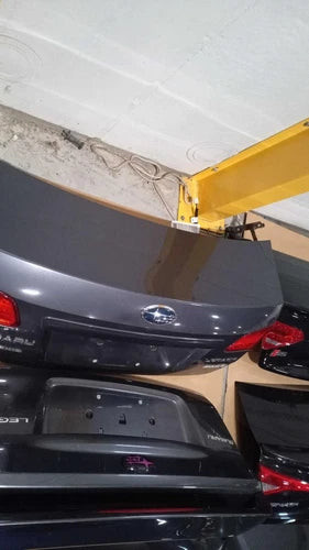 2014 Subaru Legacy Blue OEM Tailgate W/o Rearview Camera, 139K Miles Used used OEM liftgate or tailgate