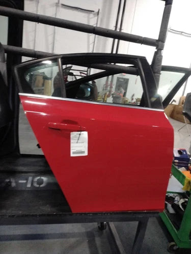 2016 Chevrolet Cruze Rear Right Door Red OEM Used 117K Miles used OEM complete door assembly