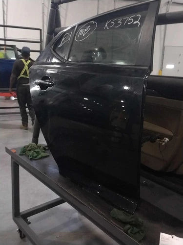 2015 Kia Optima Right Rear Door Black OEM Used 4DR LX used OEM complete door assembly
