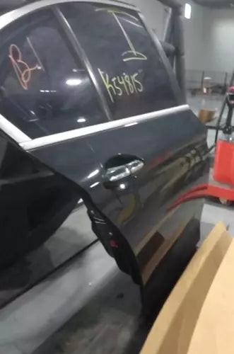 2013 BMW 528i Rear Right Passenger Side Door Black OEM Used used OEM complete door assembly