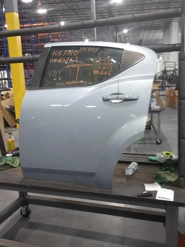 2013 Dodge Avenger Left Front Door Blue OEM Used 4DR 101K SL used OEM complete door assembly
