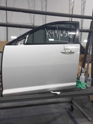 2015 Jaguar XF LH Left White Front Door OEM Used 4DR PW PM 72000 Miles used OEM complete door assembly