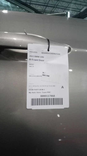 2011 BMW 328i SW Front Right Grad Used OEM complete door assembly used OEM complete door assembly