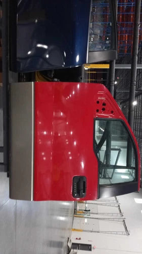 2005 Ford F150 Pickup Left Front Door OEM Black Red Used 6 Mo Warranty used OEM complete door assembly