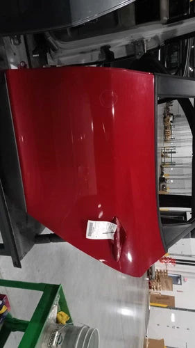 2013 Hyundai Tucson Left Rear Door Red OEM Used 4DR SUV L Side used OEM complete door assembly