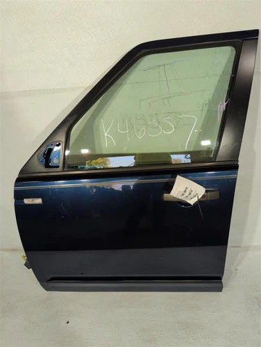 Land Rover LR4 2013 Left Blue OEM Door Salvage Used used OEM complete door assembly
