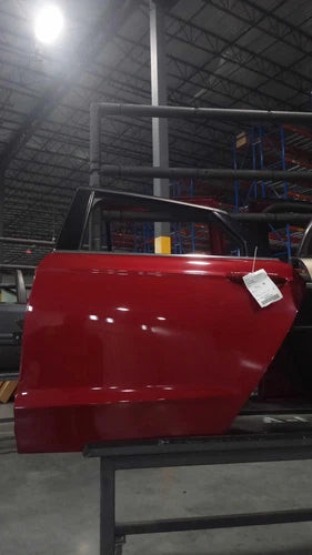 2019 Ford Fusion Left Front Door Maroon OEM Used 17-20 L. used OEM complete door assembly