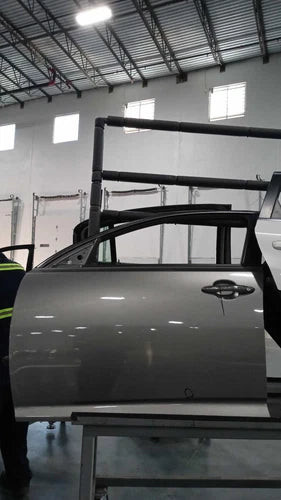Kia Optima 2013 Front Left Grey OEM Door Used 4DR LX PW PHM Silver used OEM complete door assembly