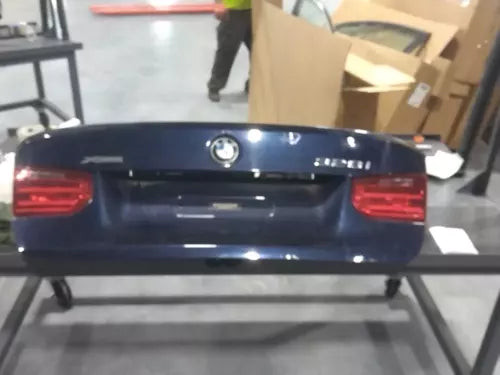BMW 328i Blue Deck Lid Used OEM 2013 Hatch Trunk Cover Salvage used OEM deck lid