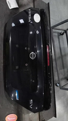 2014 Nissan Versa Black OEM Tailgate 88000 Miles Used Salvage Part used OEM liftgate or tailgate