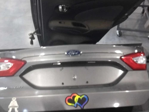 2014 Ford Fusion Deck Lid Used OEM No Spoiler No Camera Scuff Chips Dings used OEM deck lid