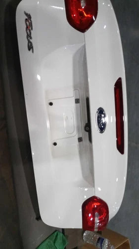 2015 Ford Focus White OEM Deck Lid Tailgate Used Salvage Part used OEM deck lid