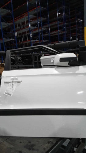 2012 Kia Soul R Passenger Side Front Door White OEM Used Salvage used OEM complete door assembly