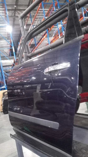 Chevrolet Traverse 2015 Blue Left Front Door OEM Used Gray SUV LS used OEM complete door assembly
