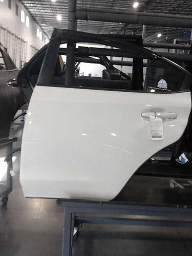 Subaru WRX 2016 Left Front Door OEM White Used Salvage 730990 used OEM complete door assembly