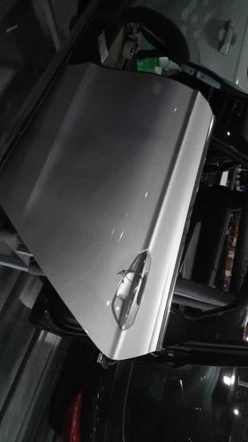 2017 Ford Fusion Left Side Door Silver OEM Used 82000 Miles used OEM complete door assembly