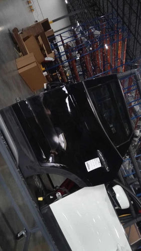 2017 Hyundai Santa Fe Left Front Driver Side Door OEM Black Used Salvage used OEM complete door assembly