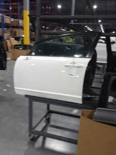 2010 Honda Civic Left Front Door White OEM Used 67050SNAA90ZZ used OEM complete door assembly