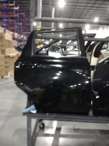 Nissan Versa 2017 Rear Right Door Black OEM Used 36K Miles used OEM complete door assembly